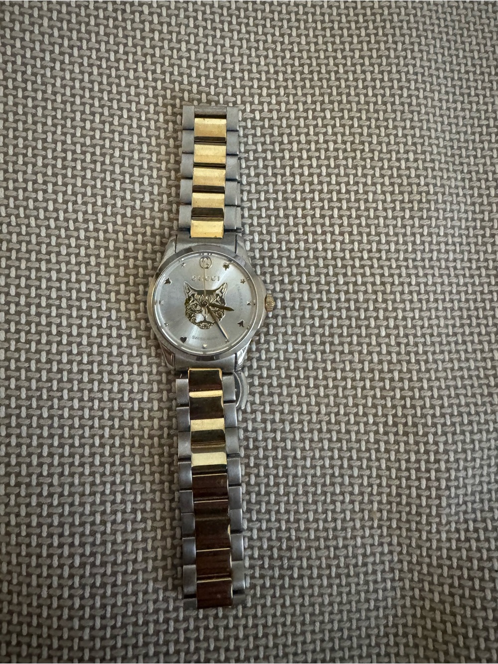 Two-Tone Women’s Dress Watch in Silver and Gold